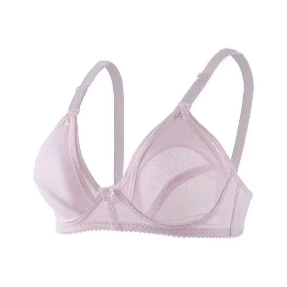 Sleep Bra Bralette - เสื้อชั้นในสำหรับให้นมบุตรแบบไร้โครง ผ้าฝ้าย ไซส์ใหญ่ แบบเปิดหน้าอก ชุดนอน ชุดชั้นในไร้โครง