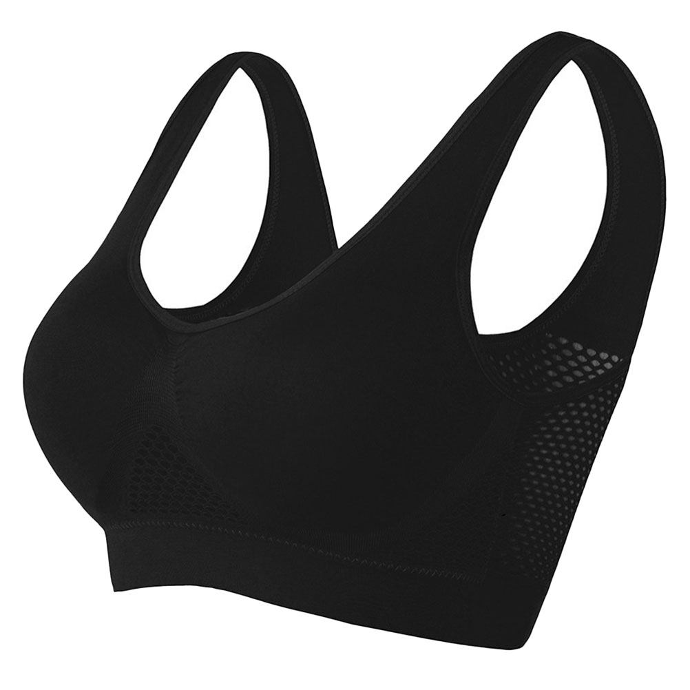 Wirefree Bra Comfort - สปอร์ตบราไร้โครงสำหรับผู้หญิง ระบายอากาศได้ดี กระชับเข้ารูป เหมาะสำหรับโยคะ วิ่ง ฟิตเนส