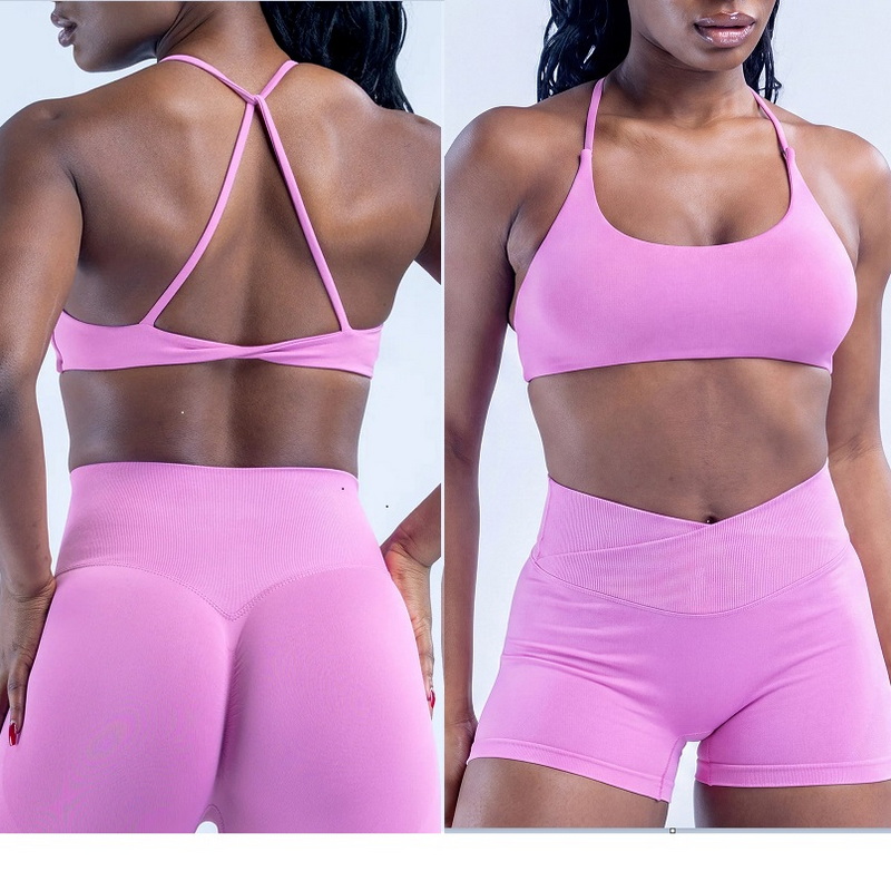 ชุดโยคะถักไร้รอยต่อ SEEKSUC สว - T Shirt Bra Seamless บทวิจารณ์และราคา