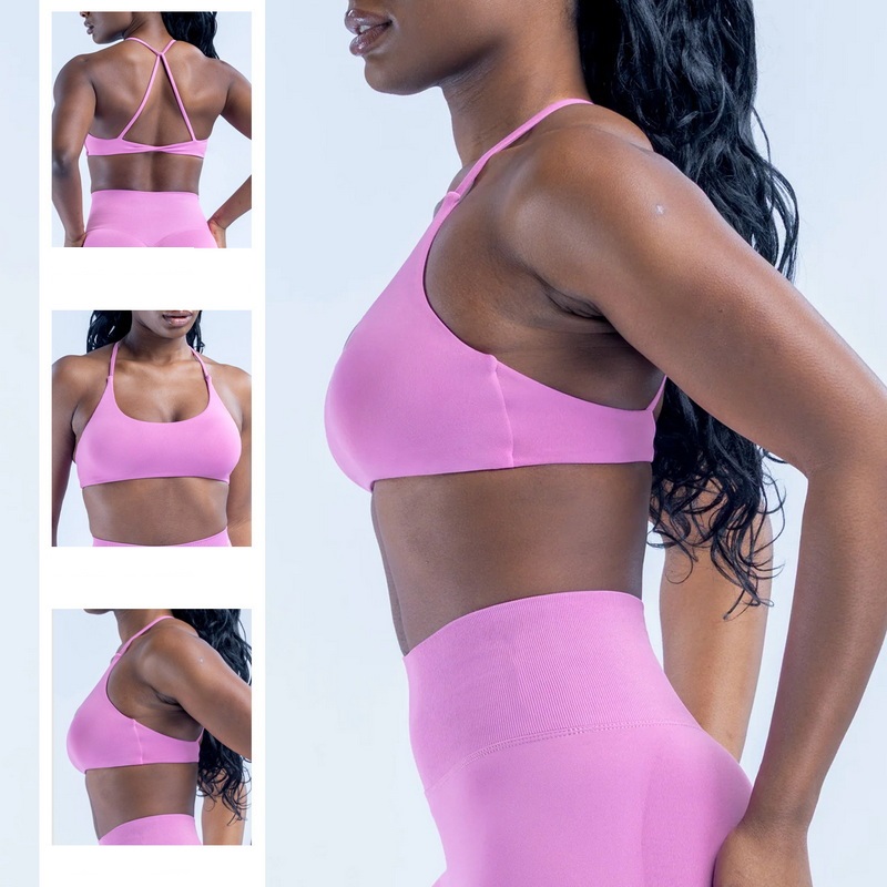 ชุดโยคะถักไร้รอยต่อ SEEKSUC สว - T Shirt Bra Seamless บทวิจารณ์และราคา