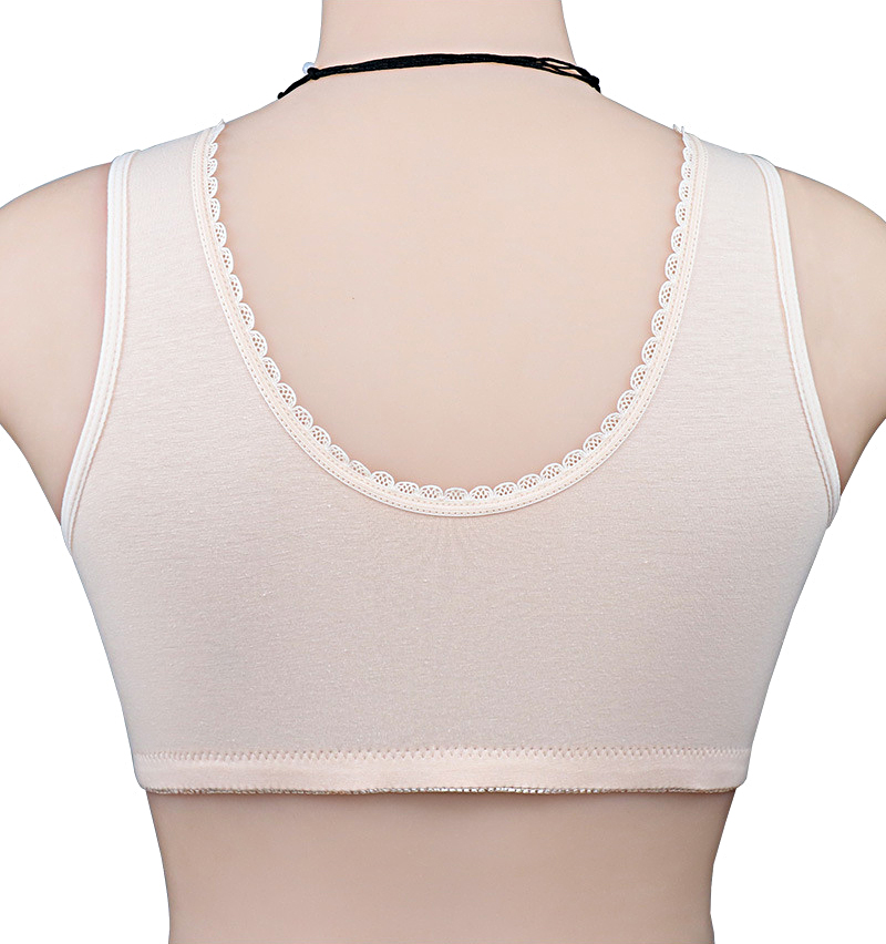 บราผ้าฝ้ายแบบปิดด้านหน้าเต็มตั - Cotton Bra Everyday บทวิจารณ์และราคา